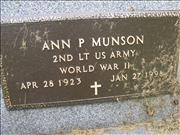 Munson, Ann P